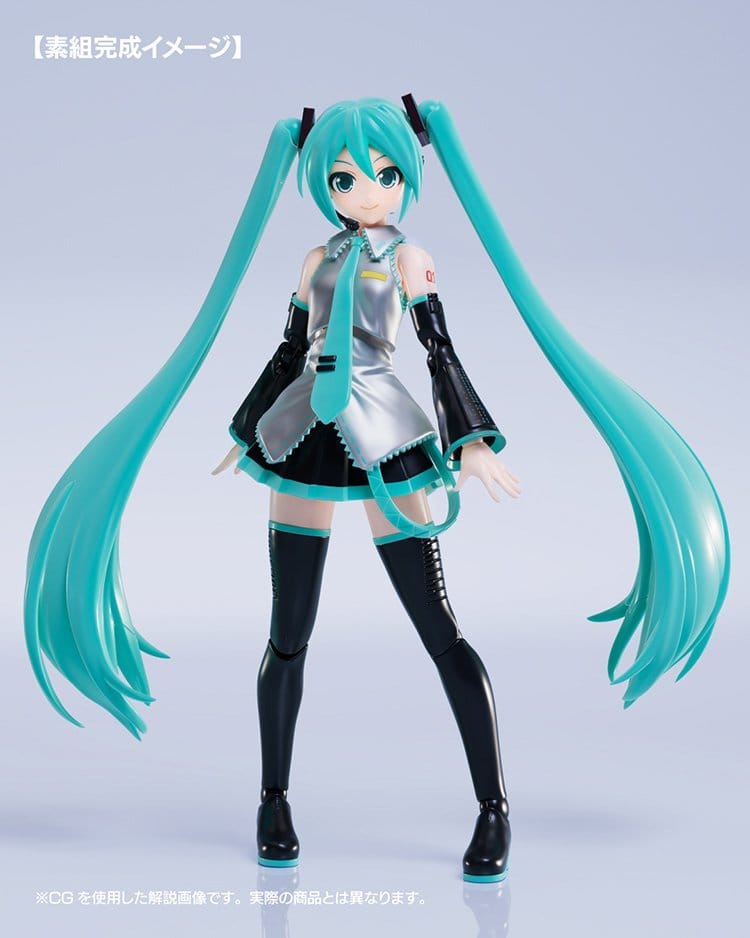 Character Vocal Series 01: Hatsune Miku Plamatea Plastic Model Kit Hatsune Miku 15 cm - Preorder - ETA: 25.03.2027