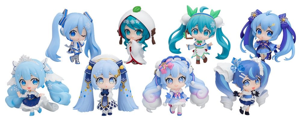 Character Vocal Series 01: Hatsune Miku Minifigur Snow Miku All Stars Figure Collection Vol. 2 8 cm Blind Box Sortiment (8) - Preorder - ETA: 23.04.2027