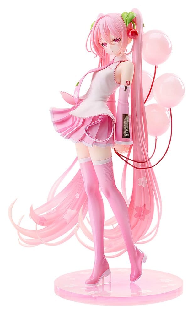 Character Vocal Series 01: Hatsune Miku G.S. Collection [SC] PVC Figur 1/7 Sakura Miku: GSC Illustration Contest Ver. 26 cm - Preorder - ETA: 25.02.2028