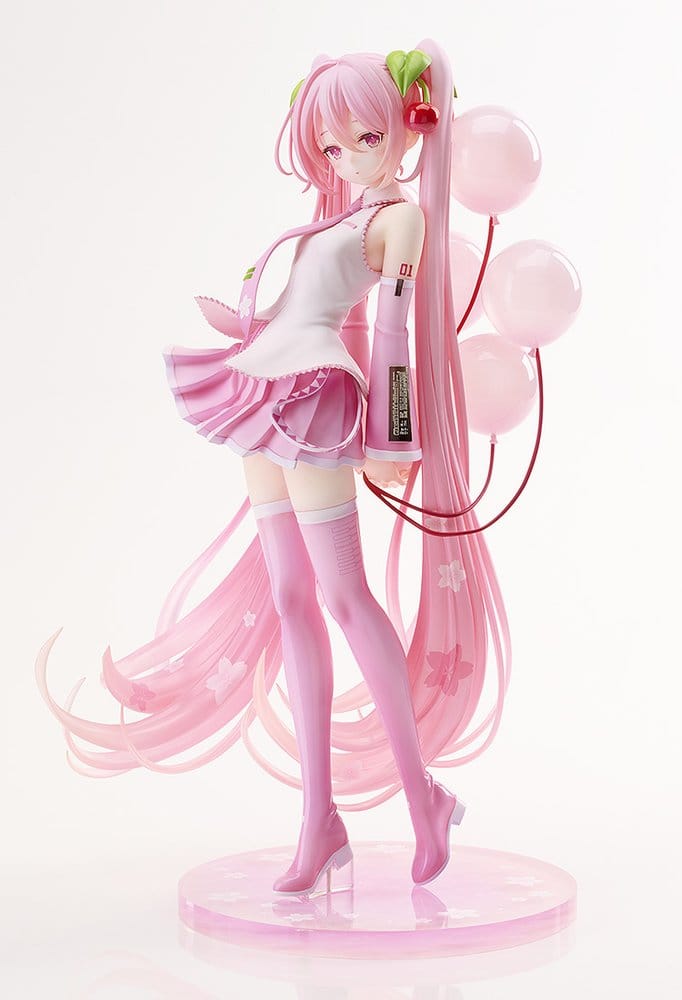 Character Vocal Series 01: Hatsune Miku G.S. Collection [SC] PVC Figur 1/7 Sakura Miku: GSC Illustration Contest Ver. 26 cm - Preorder - ETA: 25.02.2028