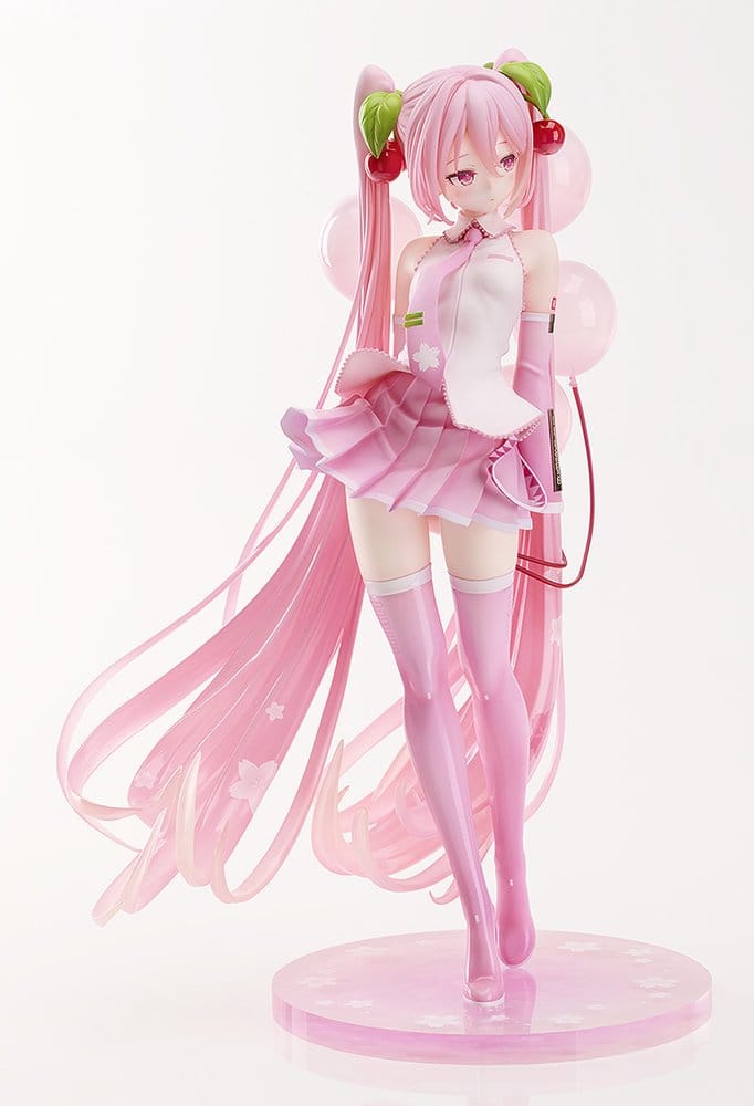 Character Vocal Series 01: Hatsune Miku G.S. Collection [SC] PVC Figur 1/7 Sakura Miku: GSC Illustration Contest Ver. 26 cm - Preorder - ETA: 25.02.2028
