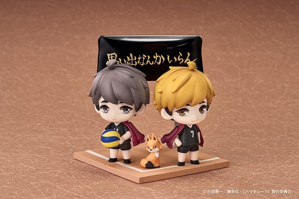 Haikyu!! Qset+ Minifiguren 2er-Pack Atsumu Miya & Osamu Miya 8 cm - Preorder - ETA: 25.05.2027