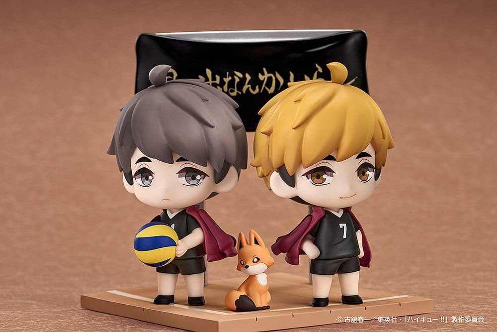 Haikyu!! Qset+ Minifiguren 2er-Pack Atsumu Miya & Osamu Miya 8 cm - Preorder - ETA: 25.05.2027