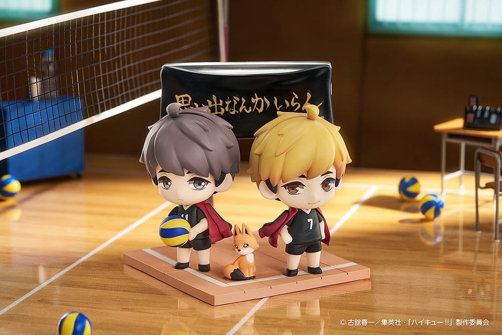 Haikyu!! Qset+ Minifiguren 2er-Pack Atsumu Miya & Osamu Miya 8 cm - Preorder - ETA: 25.05.2027