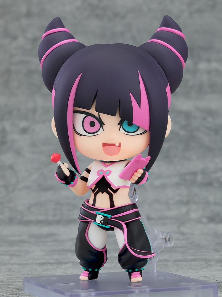 Street Fighter Nendoroid Actionfigur Juri-chan 10 cm  - Versand: 7 Tage nach Bestellung