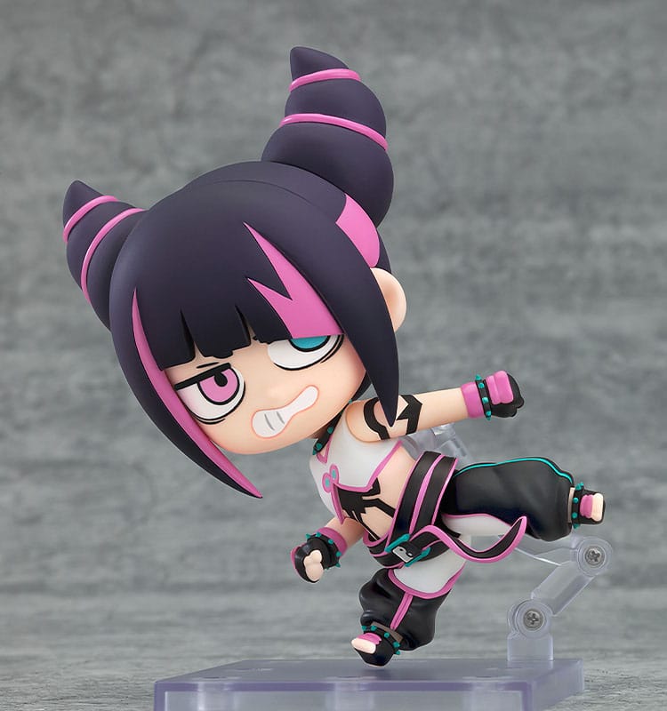 Street Fighter Nendoroid Actionfigur Juri-chan 10 cm  - Versand: 7 Tage nach Bestellung