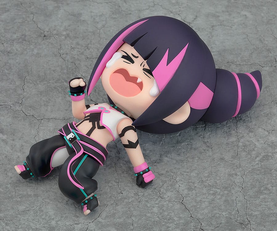 Street Fighter Nendoroid Actionfigur Juri-chan 10 cm  - Versand: 7 Tage nach Bestellung