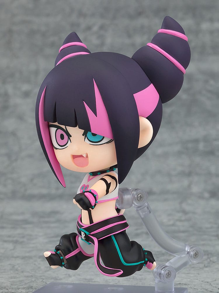 Street Fighter Nendoroid Actionfigur Juri-chan 10 cm  - Versand: 7 Tage nach Bestellung
