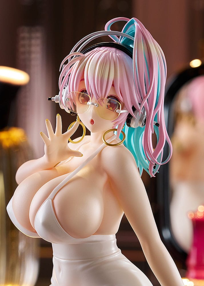 Super Sonico Pop Up Parade PVC Statue Super Sonico: 15th Mini Dress Ver. L Size 20 cm                - Preorder - ETA: 25.08.2026
