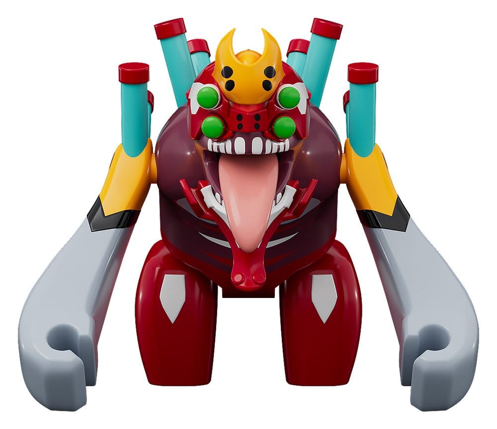 Rebuild of Evangelion Brickroid Minifigur Evangelion Unit 02 Beast Form 2nd Phase (Type 1) 4 cm - Preorder - ETA: 25.02.2027