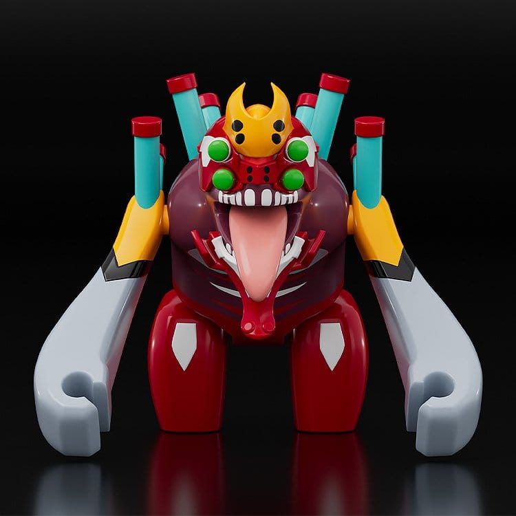 Rebuild of Evangelion Brickroid Minifigur Evangelion Unit 02 Beast Form 2nd Phase (Type 1) 4 cm - Preorder - ETA: 25.02.2027