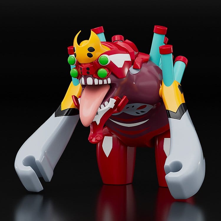 Rebuild of Evangelion Brickroid Minifigur Evangelion Unit 02 Beast Form 2nd Phase (Type 1) 4 cm - Preorder - ETA: 25.02.2027