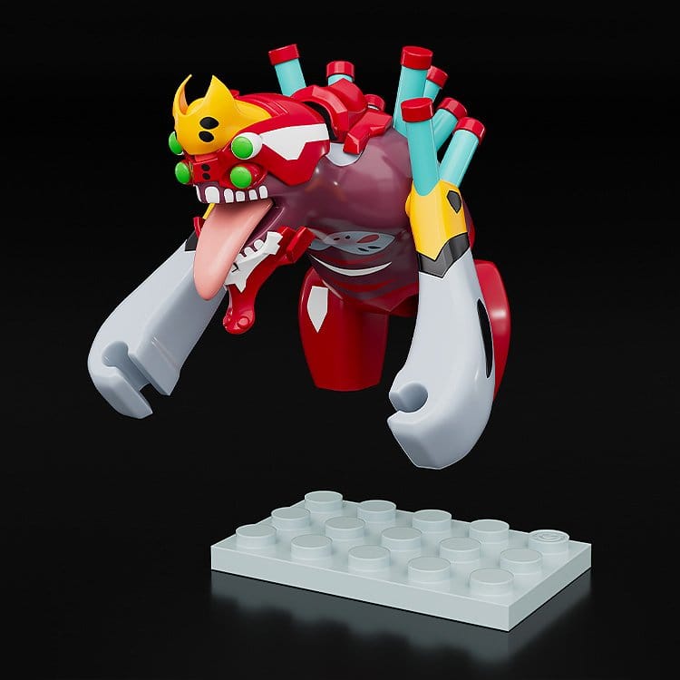 Rebuild of Evangelion Brickroid Minifigur Evangelion Unit 02 Beast Form 2nd Phase (Type 1) 4 cm - Preorder - ETA: 25.02.2027