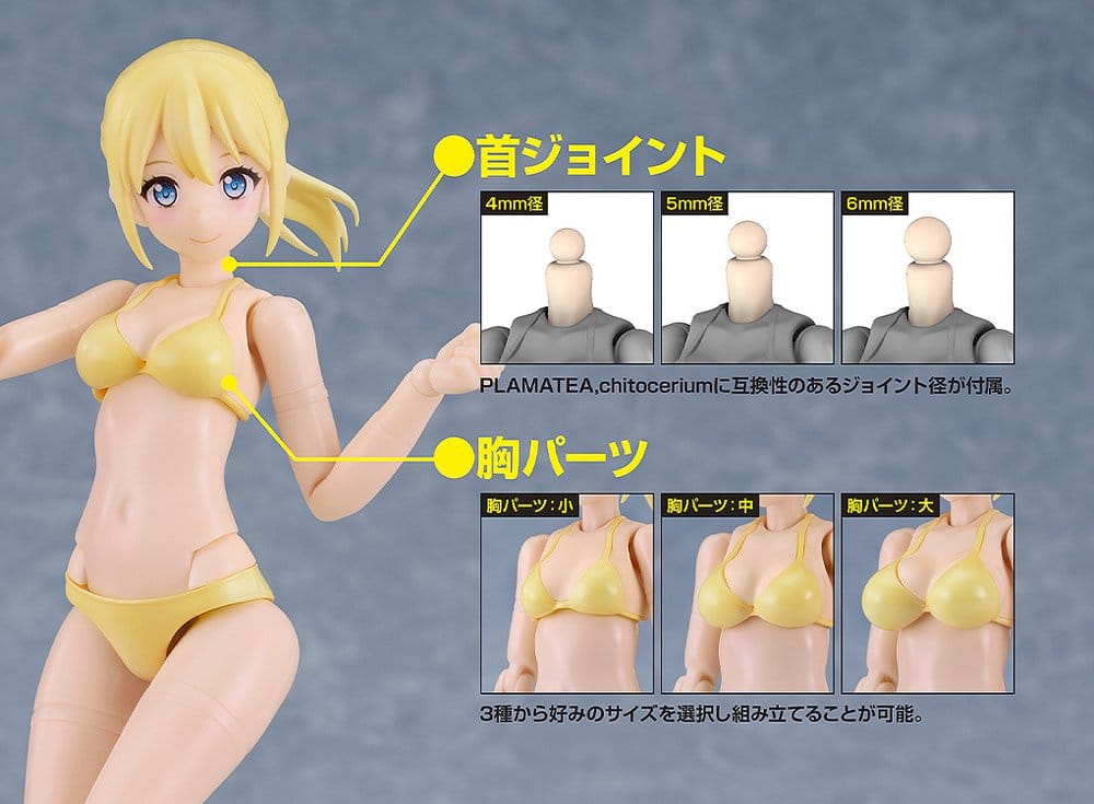 Original Character Modellbausatz PLAMATEA Muse Body: Ichika Bikini Ver. B Type 15 cm       - Preorder - ETA: 25.09.2026