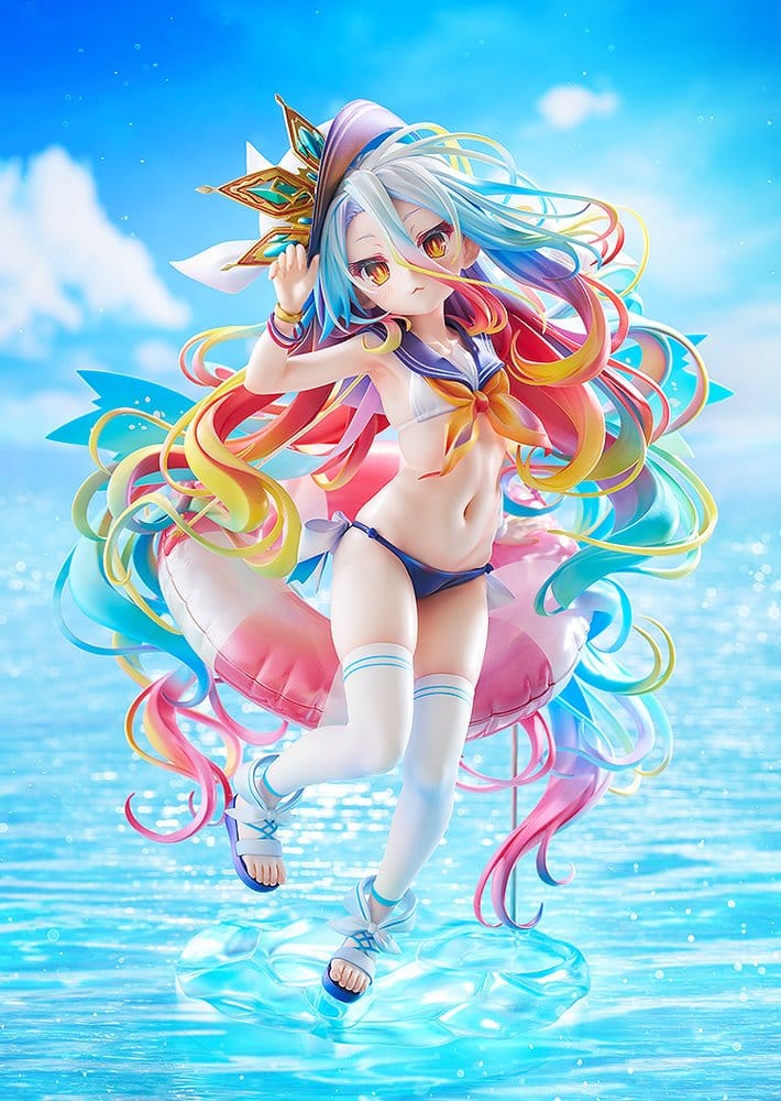 No Game No Life Statue 1/7 Shiro: Sailor-Style Swimsuit Ver. 24 cm                 - Preorder - ETA: 25.03.2027
