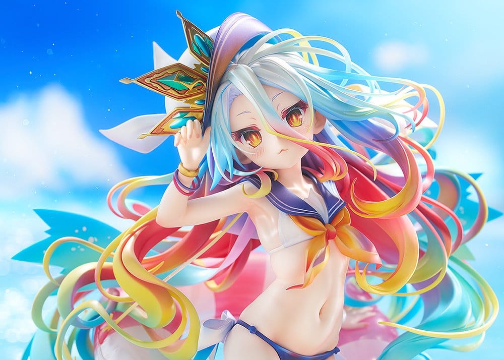 No Game No Life Statue 1/7 Shiro: Sailor-Style Swimsuit Ver. 24 cm                 - Preorder - ETA: 25.03.2027