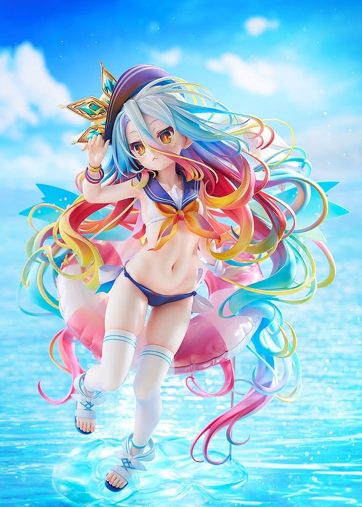 No Game No Life Statue 1/7 Shiro: Sailor-Style Swimsuit Ver. 24 cm                 - Preorder - ETA: 25.03.2027