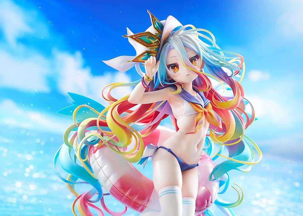 No Game No Life Statue 1/7 Shiro: Sailor-Style Swimsuit Ver. 24 cm                 - Preorder - ETA: 25.03.2027