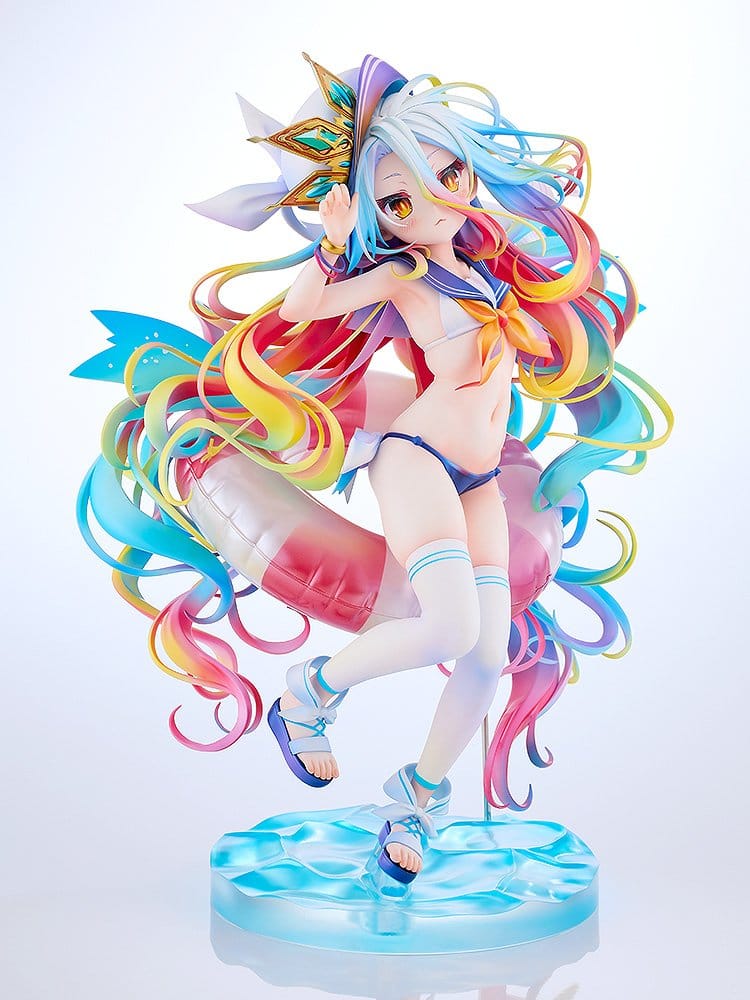 No Game No Life Statue 1/7 Shiro: Sailor-Style Swimsuit Ver. 24 cm                 - Preorder - ETA: 25.03.2027
