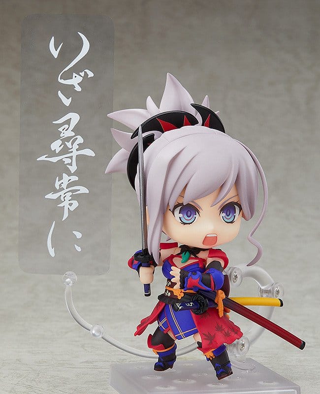 Fate/Grand Order Nendoroid Actionfigur Saber/Miyamoto Musashi 10 cm  - Versand: 7 Tage nach Bestellung