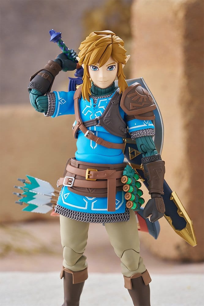 The Legend of Zelda Tears of the Kingdom Figma Actionfigur Link Tears of the Kingdom Ver. DX Edition 15 cm - Preorder - ETA: 25.12.2026