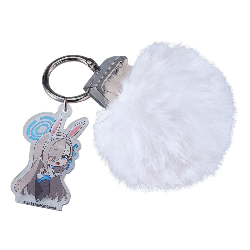 Blue Archive Acrylic Schlüsselanhänger Asuna's Rabbit Tail Grenade 6 cm - Versand: 7 Tage nach Bestellung