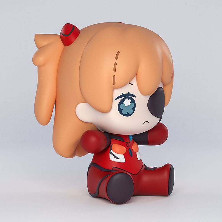Neon Genesis Evangelion: Rebuild of Evangelion Huggy Good Smile Chibi Figur Asuka Shikinami Langley: Eye Patch Ver. 7 cm - Versand: 5-7 Tage nach Bestellung