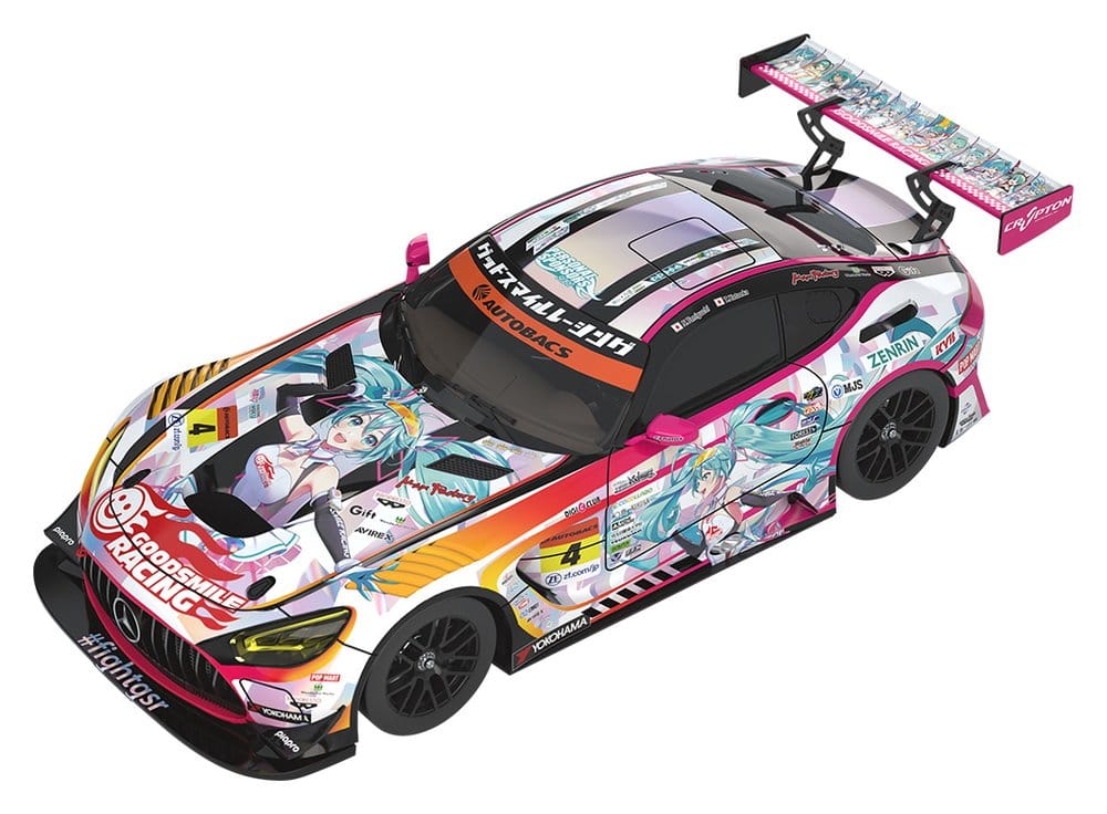 Hatsune Miku GT Project Fahrzeug 1/18 Good Smile Hatsune Miku AMG 2021 SUPER GT 100th Race Commemorative Ver. 26 cm - Preorder - ETA: 23.07.2027