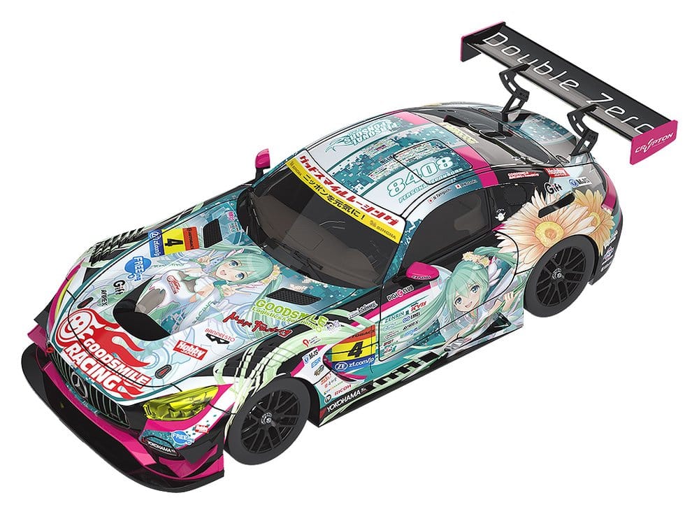 Hatsune Miku GT Project Fahrzeug 1/64 Good Smile Hatsune Miku AMG 2017 Super GT Ver. 7 cm - Preorder - ETA: 25.08.2027