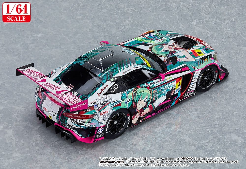 Hatsune Miku GT Project Fahrzeug 1/64 Hatsune Miku AMG 2020 SUPER GT Ver. 7 cm - Preorder - ETA: 23.04.2027