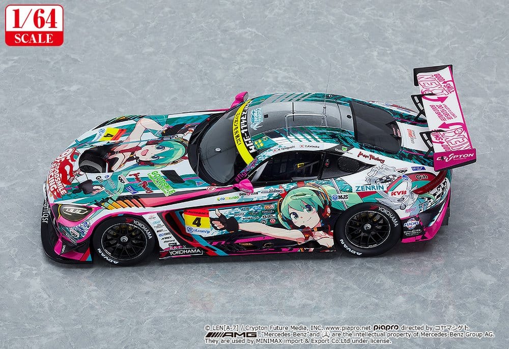 Hatsune Miku GT Project Fahrzeug 1/64 Hatsune Miku AMG 2020 SUPER GT Ver. 7 cm - Preorder - ETA: 23.04.2027