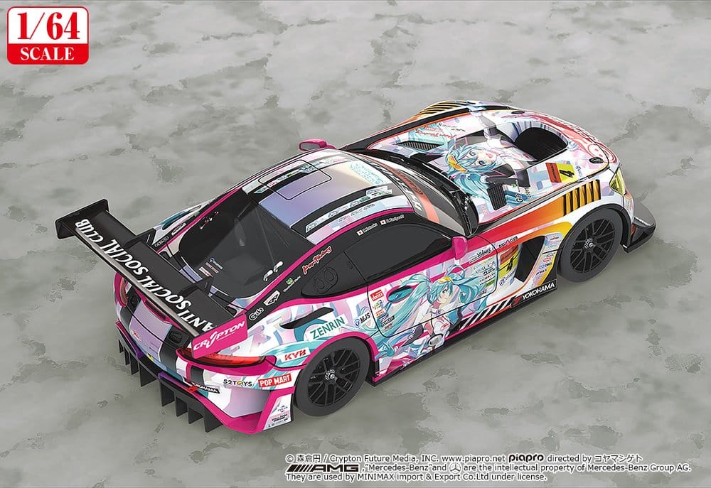 Hatsune Miku GT Project Fahrzeug 1/64 Hatsune Miku AMG 2021 SUPER GT Round 5 Ver. 7 cm - Preorder - ETA: 23.04.2027