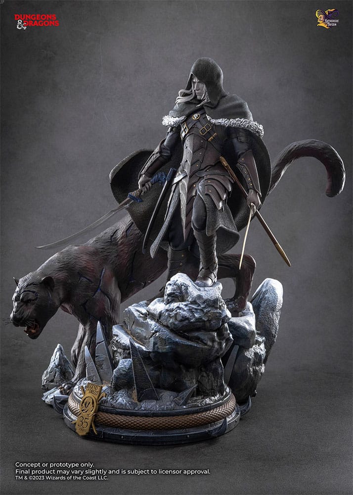 Dungeons & Dragons Statue 1/4 Drizzt Do'Urden (35th Anniversary Edition) Previews Exclusive 40 cm - Versand: 5-7 Tage nach Bestellung