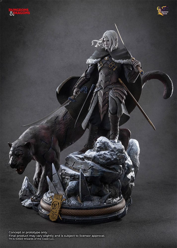 Dungeons & Dragons Statue 1/4 Drizzt Do'Urden (35th Anniversary Edition) Previews Exclusive 40 cm - Versand: 5-7 Tage nach Bestellung