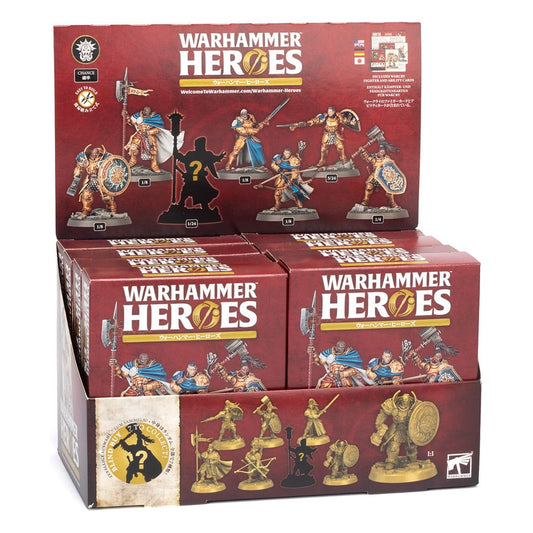 Warhammer Age of Sigmar Miniaturen Warhammer Heroes: Stormcast Eternals Display (8) - Versand: 5-7 Tage nach Bestellung