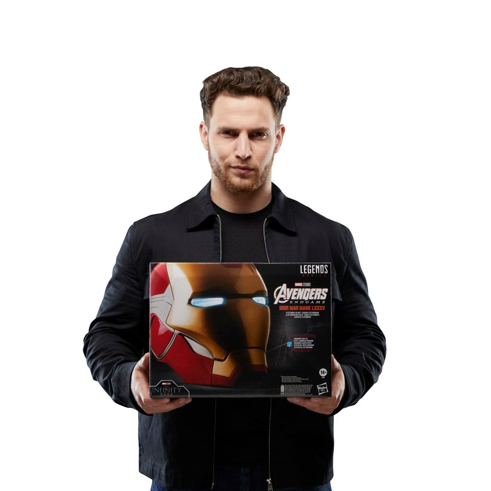 Avengers: Endgame Marvel Legends Elektronischer Helm Iron Man Mark LXXXV - Versand: 5-7 Tage nach Bestellung