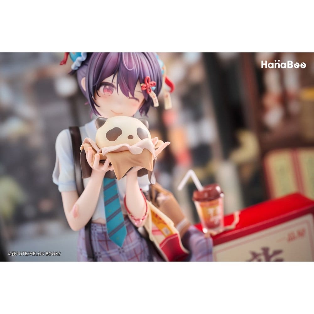 Original Character PVC Figur 1/6 Panda Nikuman-chan Deluxe Edition 26 cm - Preorder - ETA: 24.09.2027