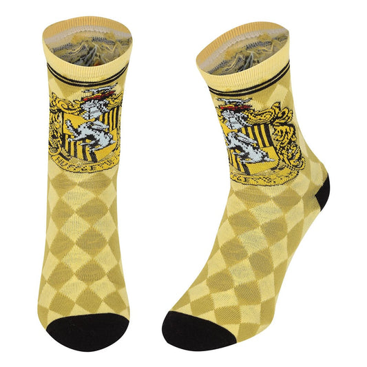 Harry Potter Socken Hufflepuff S-M   - Versand: 7 Tage nach Bestellung