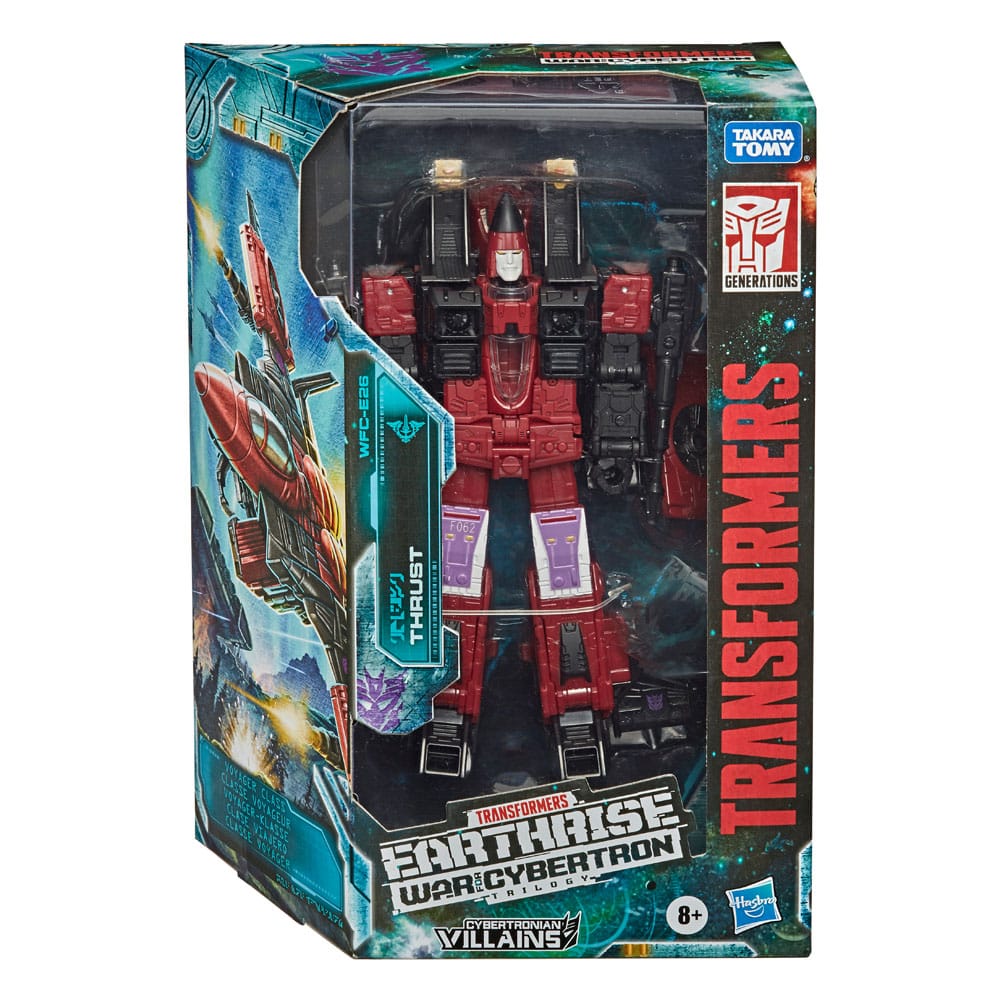 Transformers Generations War for Cybertron: Earthrise Voyager Class Actionfigur Thrust 18 cm - Preorder - ETA: 25.11.2025