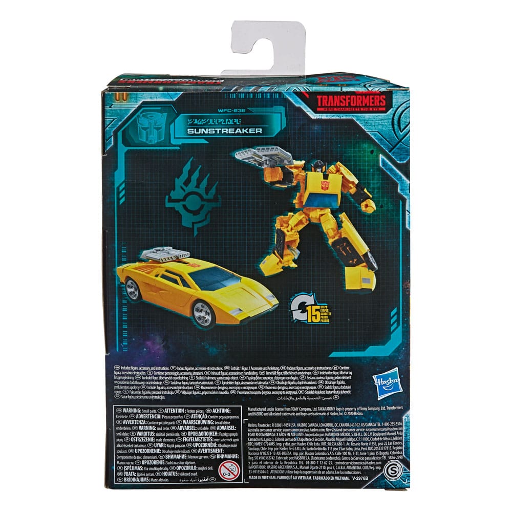 Transformers Generations War for Cybertron: Earthrise Deluxe Class Actionfigur Sunstreaker 14 cm - Preorder - ETA: 28.11.2025