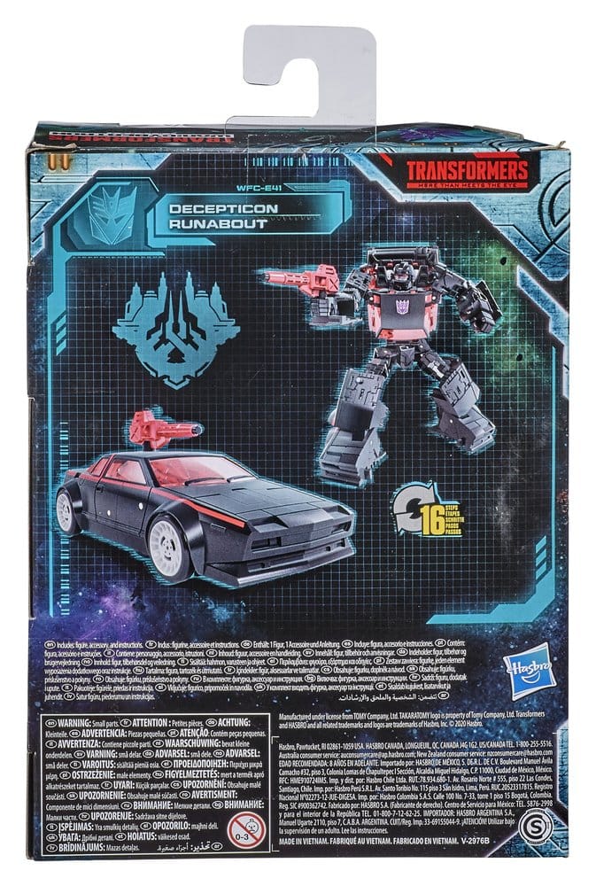 Transformers Generations War for Cybertron: Earthrise Deluxe Class Actionfigur Decepticon Runabout WFC-E41 14 cm - Preorder - ETA: 28.10.2026