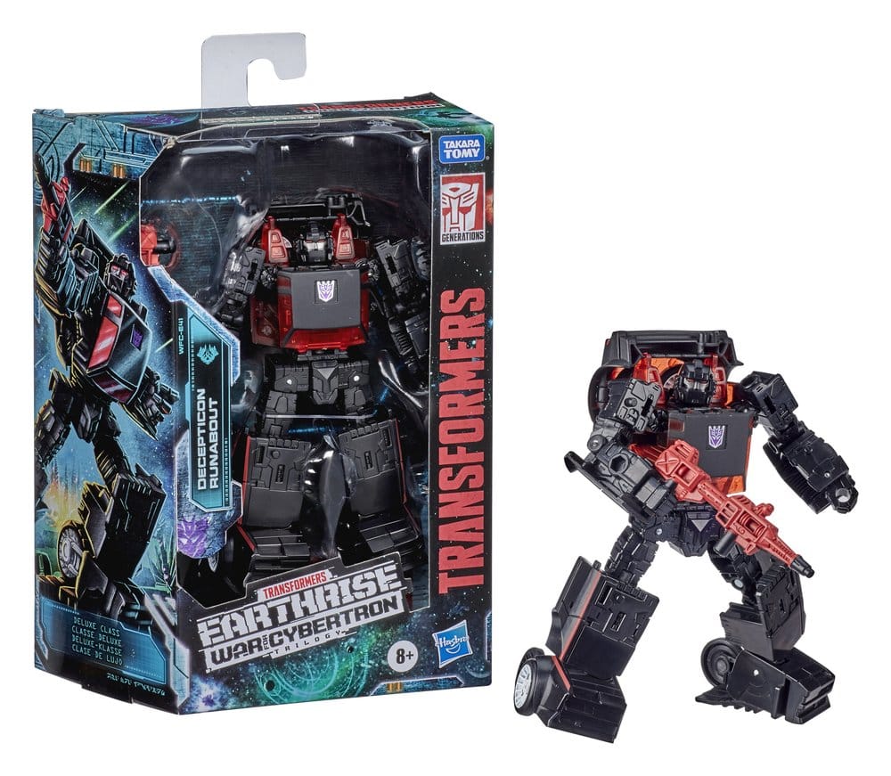 Transformers Generations War for Cybertron: Earthrise Deluxe Class Actionfigur Decepticon Runabout WFC-E41 14 cm - Preorder - ETA: 28.10.2026