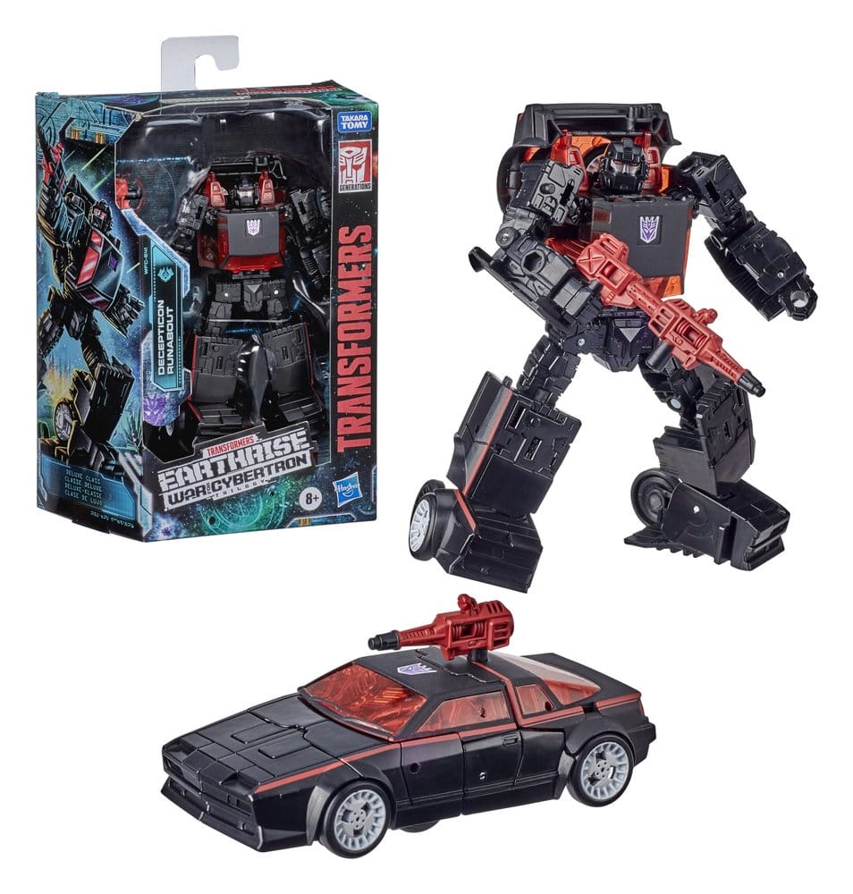 Transformers Generations War for Cybertron: Earthrise Deluxe Class Actionfigur Decepticon Runabout WFC-E41 14 cm - Preorder - ETA: 28.10.2026