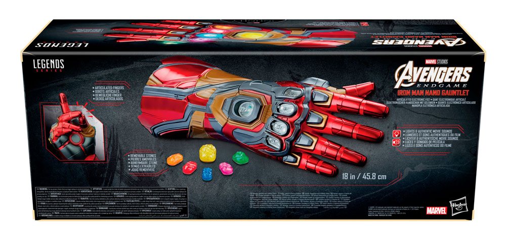 Marvel Legends Series Elektronischer Handschuh Iron Man Nano Gauntlet - Preorder - ETA: 14.01.2026