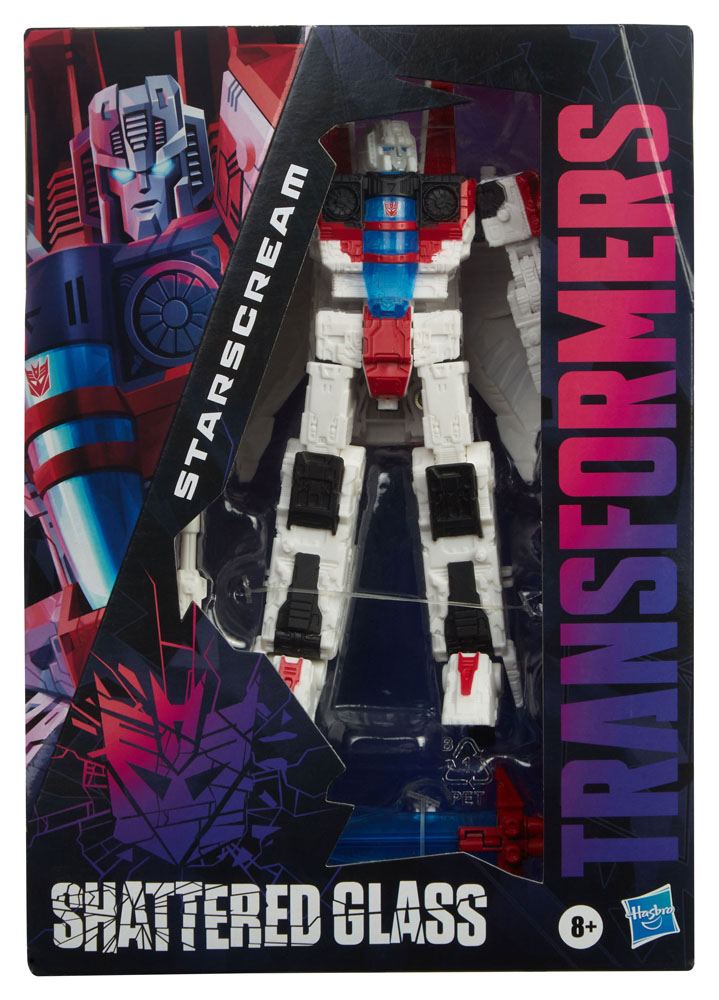 Transformers: Shattered Glass Voyager Class Actionfigur Starscream 18 cm - Preorder - ETA: 21.10.2026