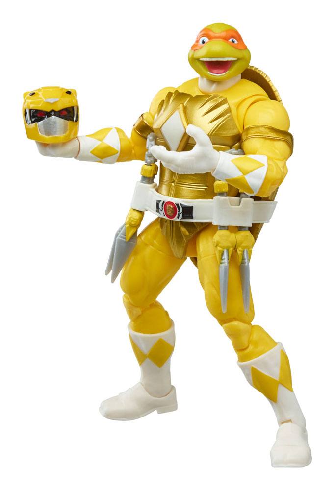 Power Rangers x TMNT Lightning Collection Actionfiguren 2022 Morphed April O´Neil & Michelangelo - Preorder - ETA: 09.01.2026