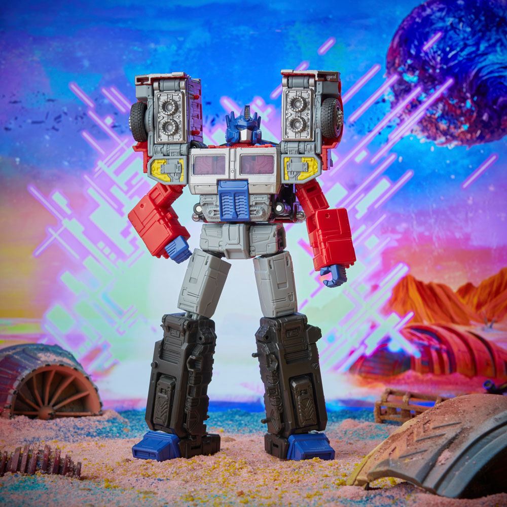 Transformers: Generation 2 Generations Legacy Leader Actionfigur 2022 Laser Optimus Prime 18 cm - Preorder - ETA: 14.01.2026