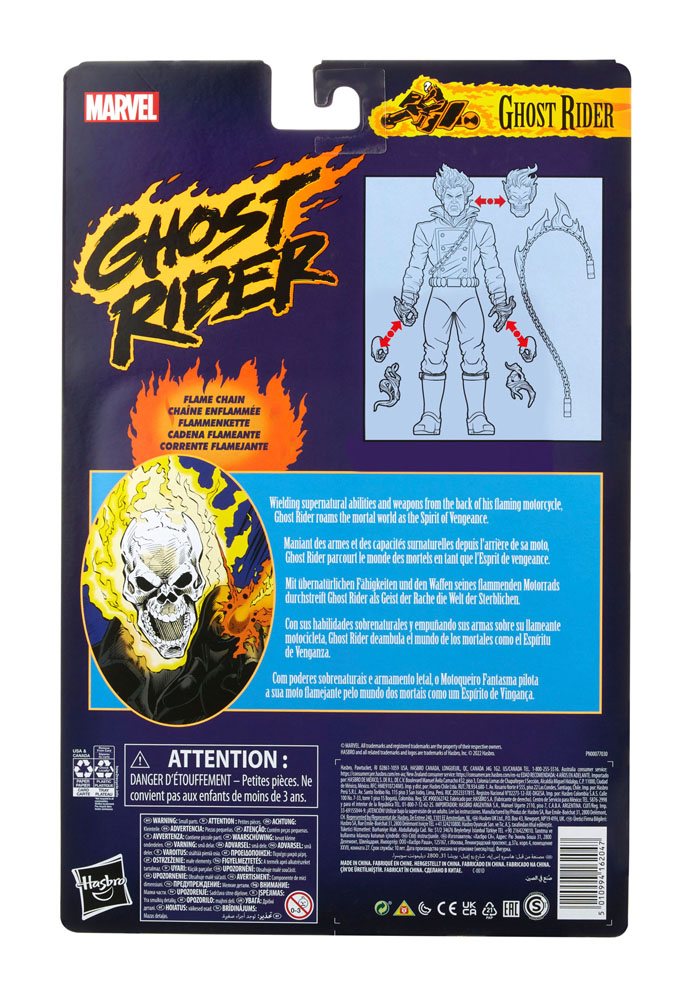 Marvel Comics Marvel Legends Series Actionfigur Ghost Rider 15 cm - Versand: 7 Tage nach Bestellung
