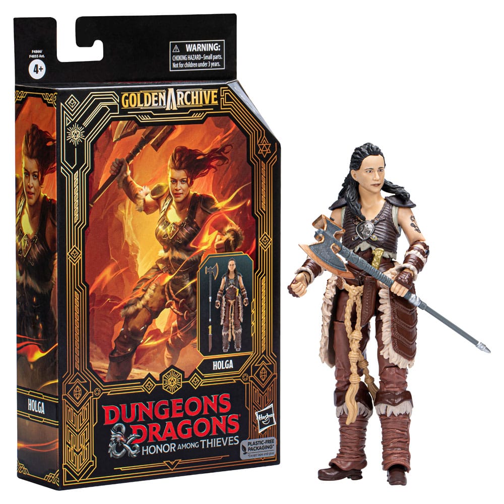 Dungeons & Dragons: Ehre unter Dieben Golden Archive Actionfigur Holga 15 cm - Versand: 5-7 Tage nach Bestellung