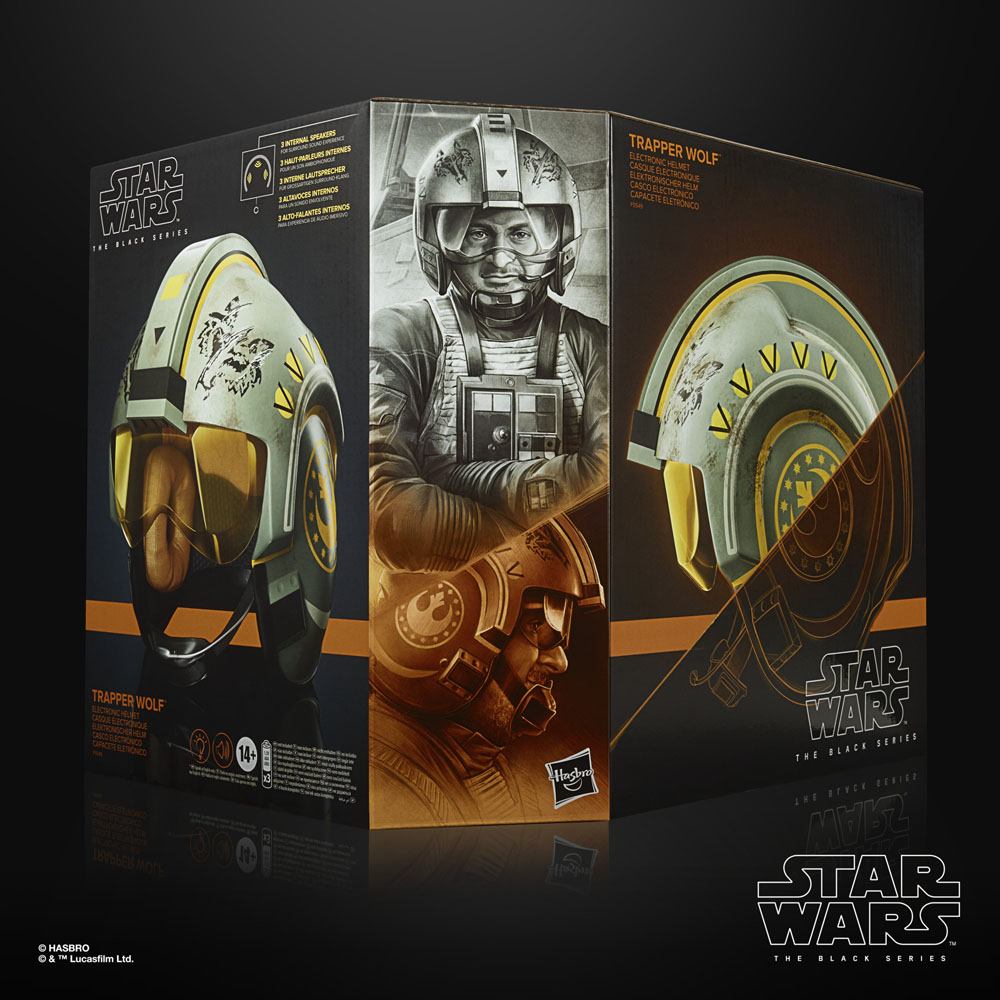 Star Wars: The Mandalorian Black Series Elektronischer Helm 2023 Trapper Wolf - Preorder - ETA: Anfang 02.2025